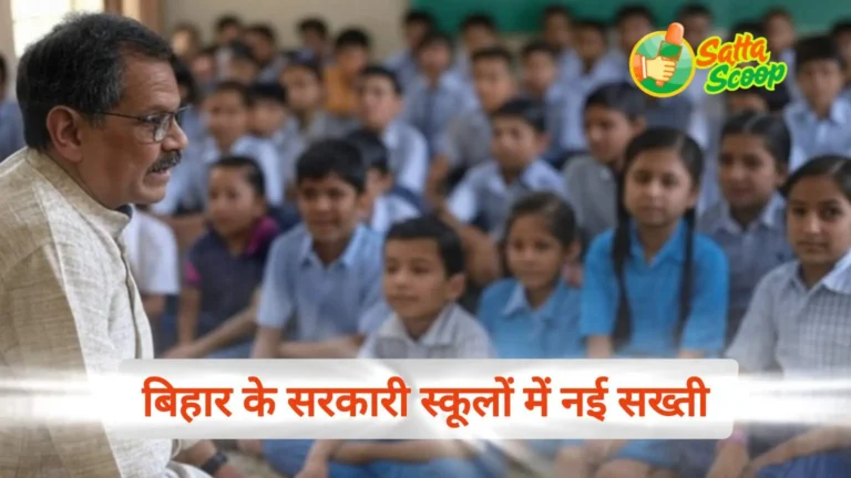 शिक्षा विभाग बिहार का सरकारी स्कूलों में नई सख्ती: अब हाज़िरी बनाकर ये नहीं कर पाएंगे शिक्षक