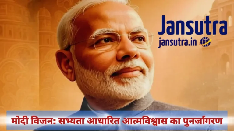 मोदी युग में भारत का वैश्विक पुनर्जागरण